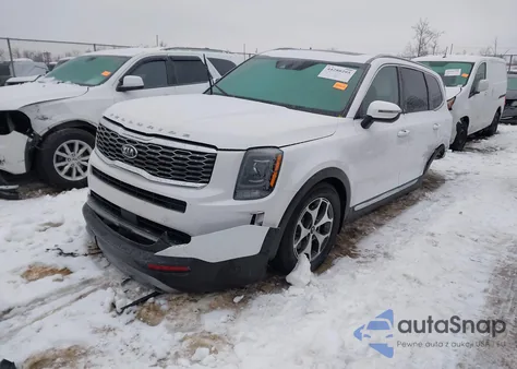 2021 Kia Telluride Ex z USA, uszkodzony, nr VIN 5XYP3DHC8MG129728